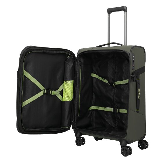 Travelite Briize 4 roulettes Set de valises 3 pièces avec soufflet d'extension