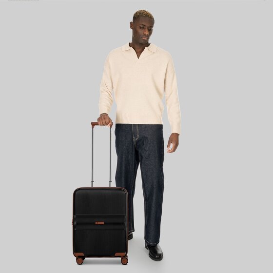 Farmhood Eco Edition 02 4 roulettes Trolley de cabine 55 cm avec soufflet d'extension