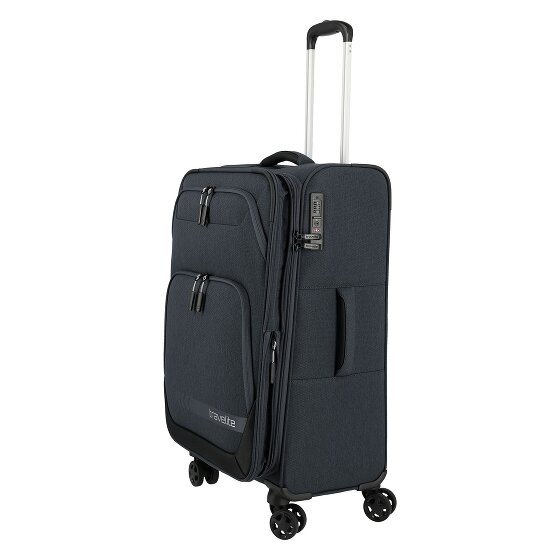 Travelite Kick Off 4 roues Set de valises 3 pièces avec soufflet d'extension