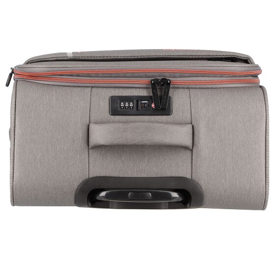 March15 Trading Silhouette 4 roulettes Set de valises 3 pièces avec soufflet d'extension