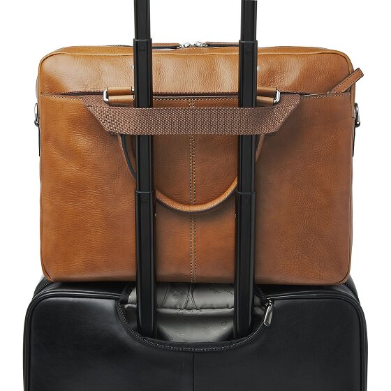 Castelijn & Beerens Peter Porte-documents Protection RFID Cuir 40 cm Compartiment pour ordinateur portable