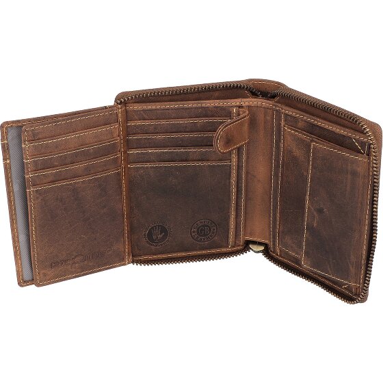 Greenburry Vintage Porte-monnaie Cuir véritable 12.5 cm