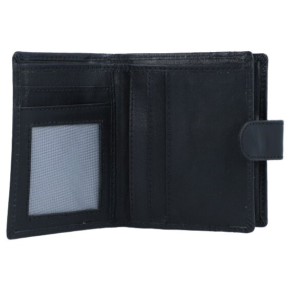 Spikes & Sparrow Porte-monnaie RFID cuir 8 cm