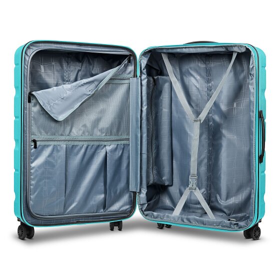 Franky Munich 4.0 4 roues Set de valises 3 pièces avec soufflet d'extension