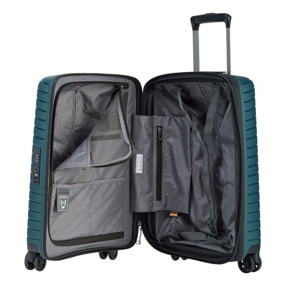 Stratic Novium 4 roulettes Trolley de cabine S 55 cm avec soufflet d'extension