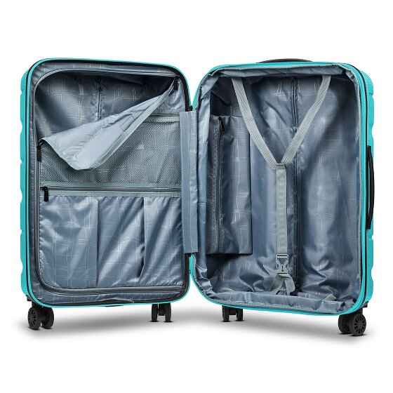 Franky Munich 4.0 4 roues Valise cabine M 66 cm avec soufflet d'extension