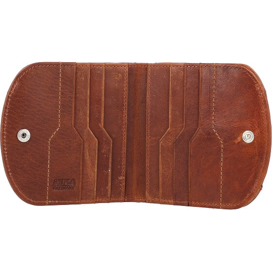Mika Porte-monnaie RFID en cuir 10 cm