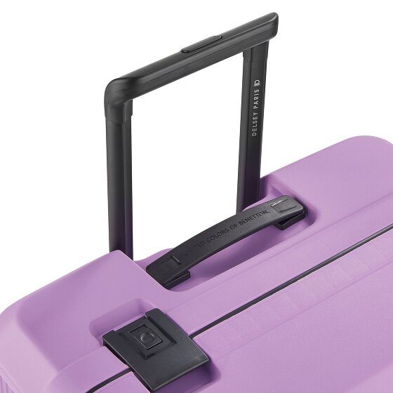 Delsey Paris x United Colors of Benetton Color Block Hardside 4-roll Trolley 67 cm