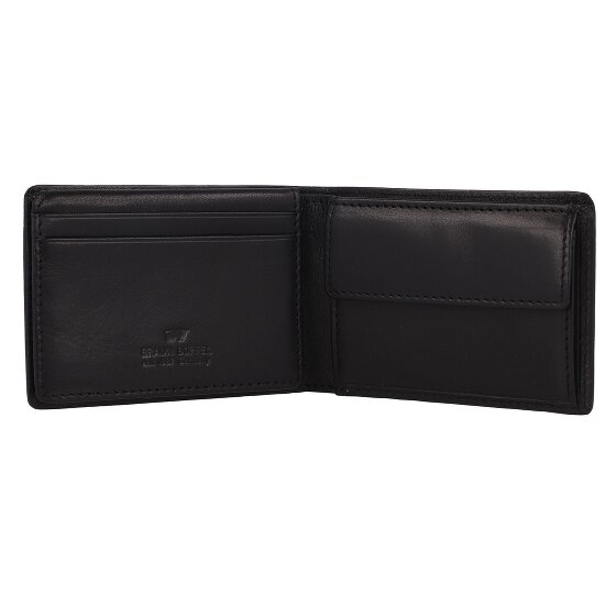 Braun Büffel Arezzo Porte-monnaie Protection RFID Cuir 10.5 cm