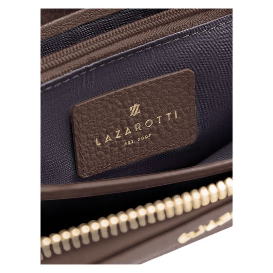 Lazarotti Bologna Leather XL Porte-monnaie zip-around en cuir 19 cm