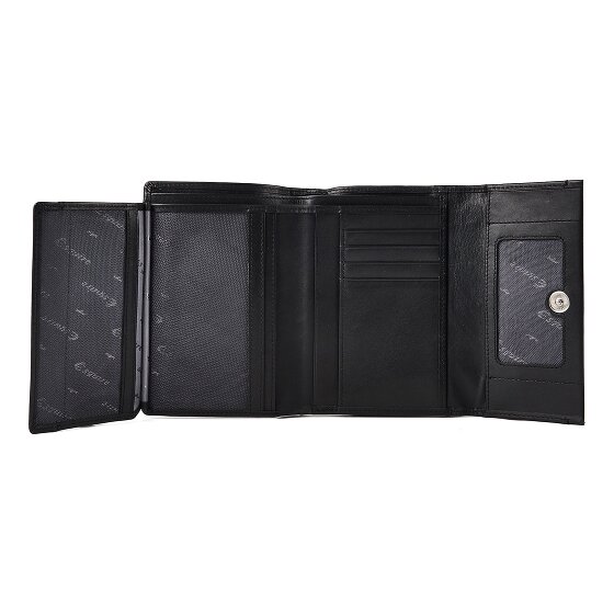 Esquire Silk Porte-monnaie Protection RFID Cuir véritable 14 cm