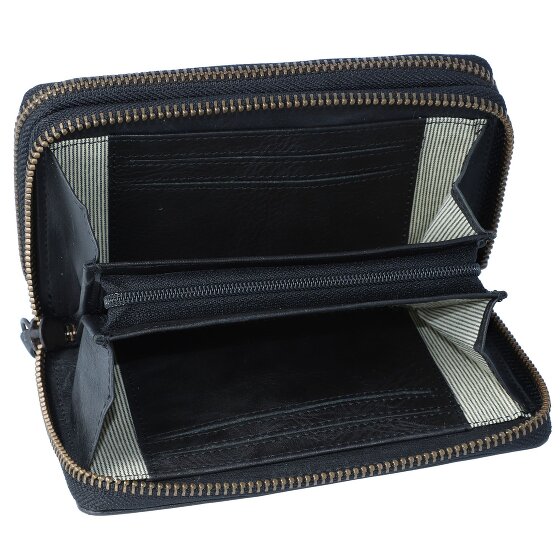 aunts & uncles Grandma's Luxury Club Betty Porte-monnaie RFID en cuir 14 cm