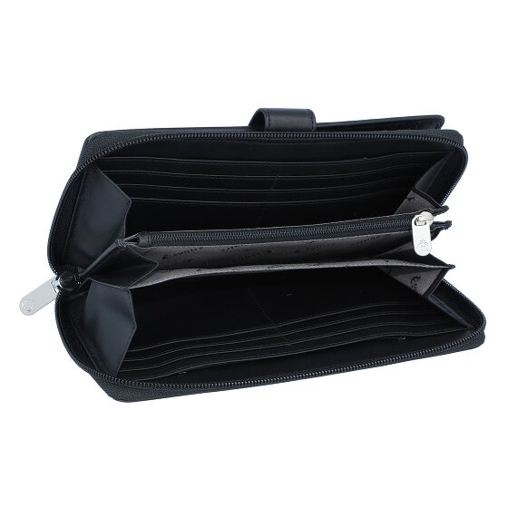 Esquire New Silk Porte-monnaie en cuir 18 cm