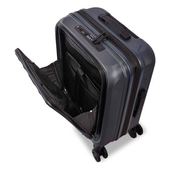 Eminent Kapstadt Business Premium 4 roulettes Trolley de cabine 55 cm Compartiment pour ordinateur portable