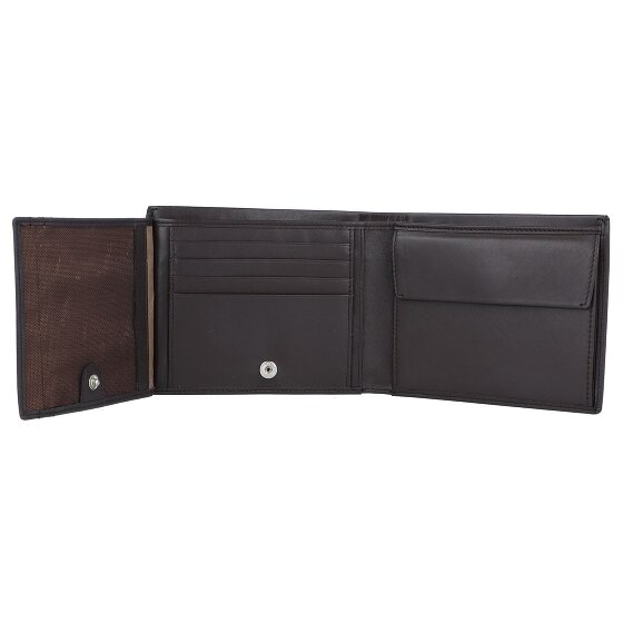 Esquire New Silk Porte-monnaie en cuir 12 cm