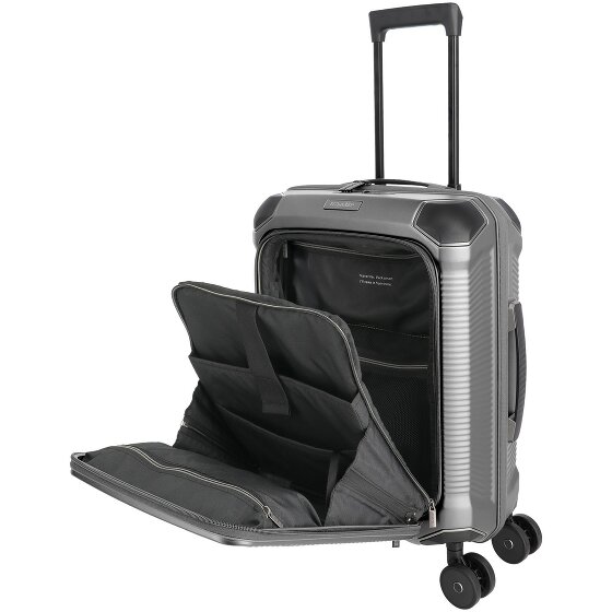 Travelite Millennium 4 roulettes Trolley de cabine 55 cm Compartiment pour ordinateur portable