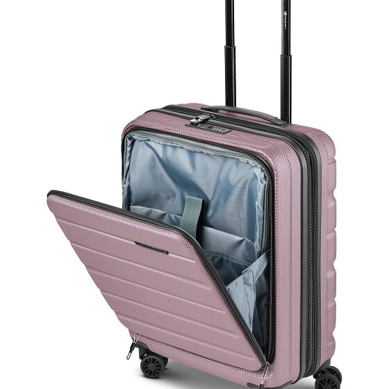 Franky Munich 4.0 4 roues Valise cabine 55 cm Compartiment ordinateur avec soufflet d'extension