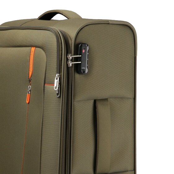 American Tourister Nitestream 4 roues Set de valises 3 pièces avec soufflet d'extension