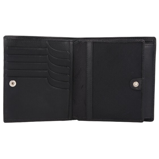 Esquire Frankfurt Porte-monnaie Protection RFID Cuir 11 cm