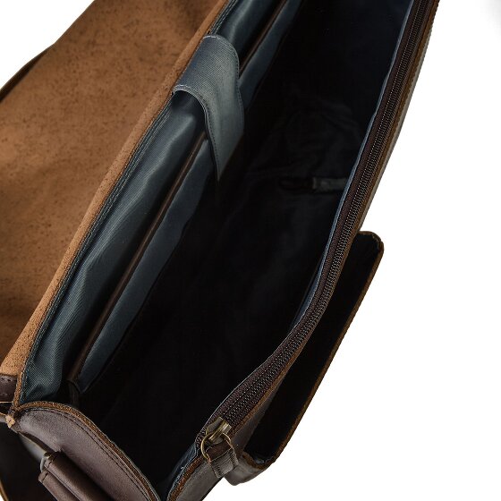 aunts & uncles Heritage Besace Cuir véritable 41.5 cm Compartiment ordinateur
