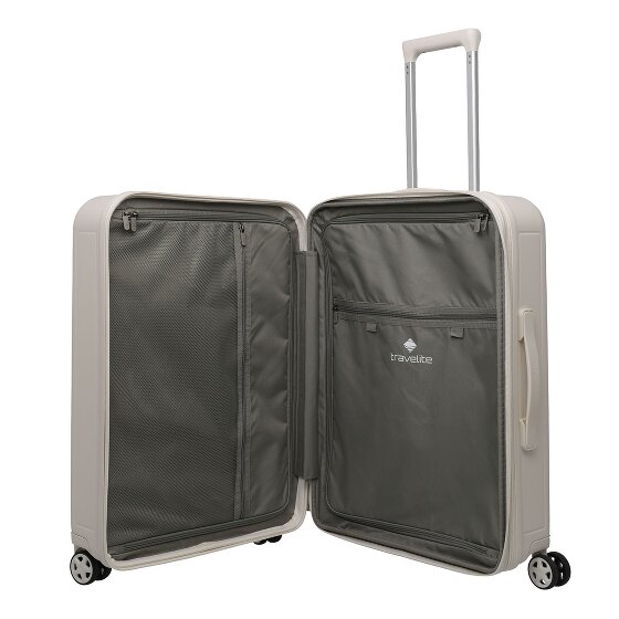 Travelite Panello 4 roulettes Trolley M 65 cm avec soufflet d'extension
