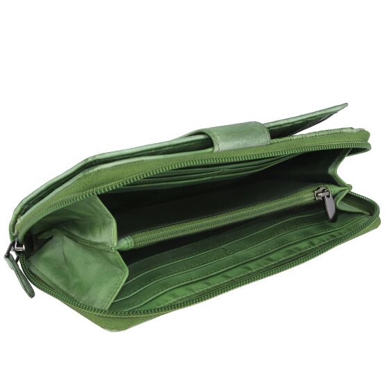 Jack Kinsky Porte-monnaie Nelson RFID cuir 18,5 cm