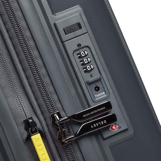 Delsey Paris Lutece 4 roues Valise cabine 55 cm '"avec soufflet d''extension"'