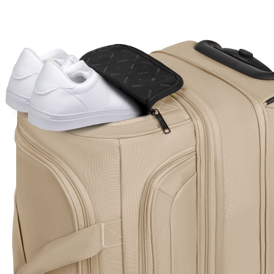 Redolz Sac de voyage Duffle Essentials à 2 roulettes 55 cm M avec soufflet d'extension