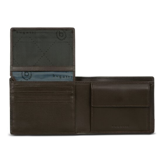 bugatti Due Porte-monnaie Protection RFID Cuir 11.5 cm
