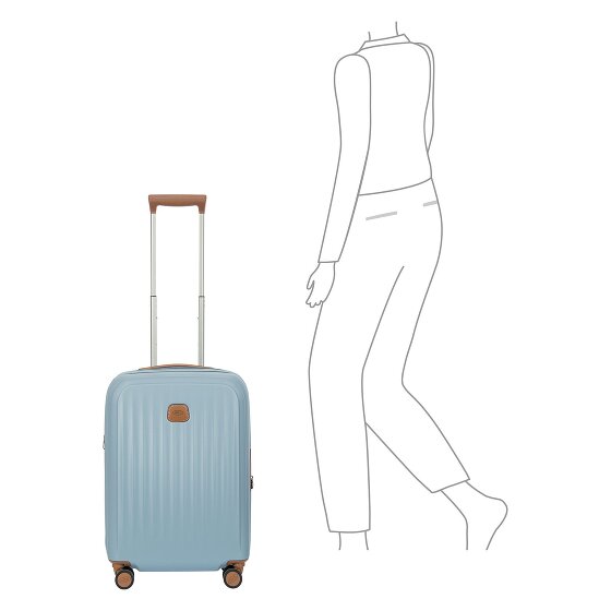 Bric's Taormina 4 roues Valise cabine S 57 cm '"avec soufflet d''extension"'