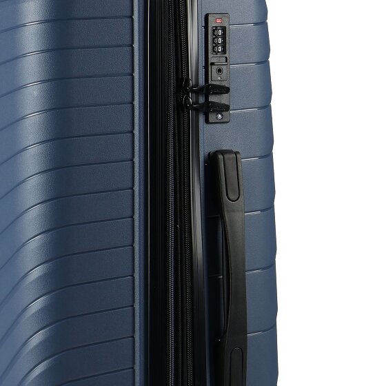 Benzi 5808 4 roulettes Set de valises 3 pièces avec soufflet d'extension