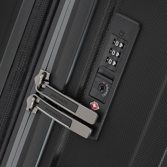 Pactastic Collection 01 4 roulettes Trolley de cabine S 55 cm avec soufflet d'extension