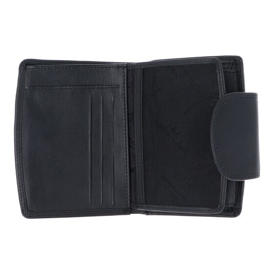 Golden Head Polo Porte-monnaie Protection RFID Cuir véritable 12.5 cm