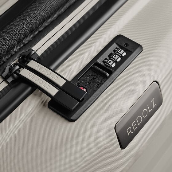 Redolz Pro PP 4 roues Valise cabine 55 cm '"avec soufflet d''extension"'