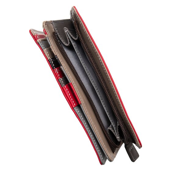 Mywalit Porte-monnaie Protection RFID Cuir véritable 8 cm