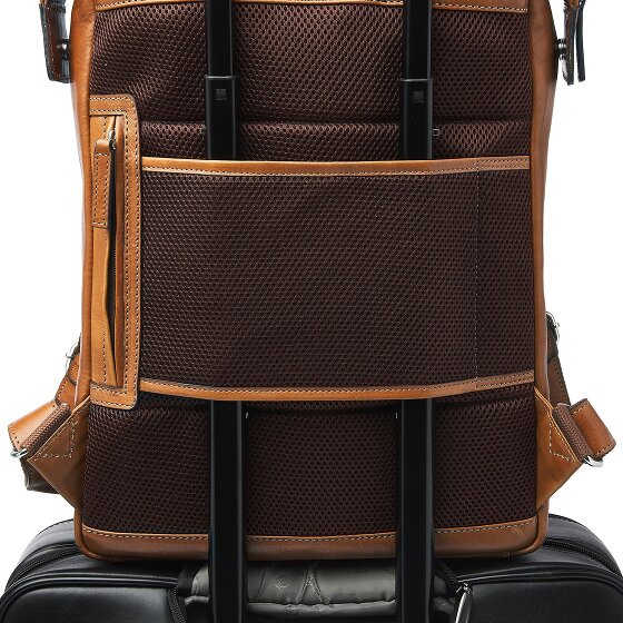 Castelijn & Beerens Laurens Daypack Protection RFID Cuir véritable 41 cm Compartiment ordinateur