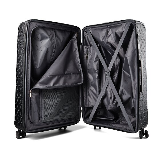 Guess Lenwood 4 roues Valise cabine 76 cm '"avec soufflet d''extension"'