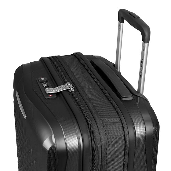Gabol Queens 4 roulettes Trolley L 75 cm avec soufflet d'extension