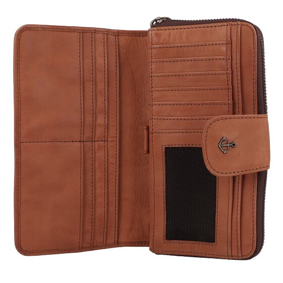 Harbour 2nd Anchor Love Porte-monnaie Protection RFID Cuir véritable 19 cm