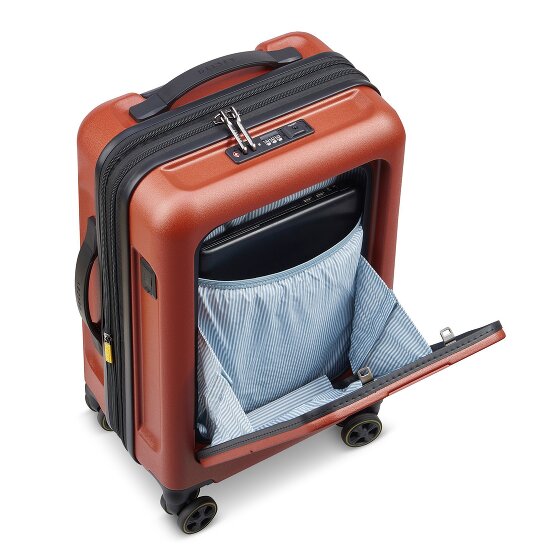 Delsey Paris Turenne 2.0 4 roulettes Trolley de cabine 55 cm Compartiment pour ordinateur portable