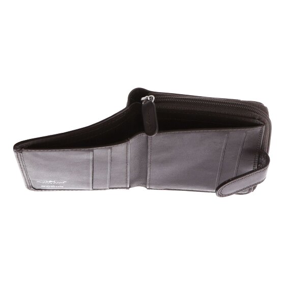 Golden Head Polo Porte-monnaie Protection RFID Cuir véritable 10.5 cm