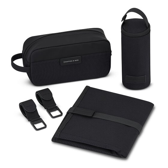 Kapten & Son Set de sacs à langer Lindby 4 pièces, compartiment pour ordinateur portable