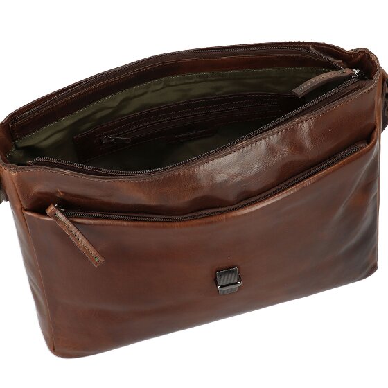 Greenburry Newport Besace Cuir véritable 35 cm