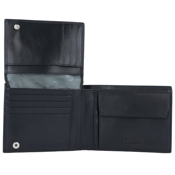 Esquire New Silk Porte-monnaie en cuir 12 cm
