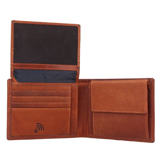 Jack Kinsky Montreal Porte-monnaie Protection RFID Cuir 12 cm