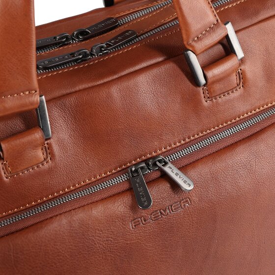 Plevier Vintage Larry Porte-documents Cuir 40 cm Compartiment pour ordinateur portable