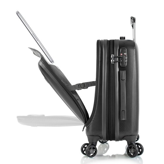 Heys Vantage 4 roulettes Trolley de cabine S 55 cm avec soufflet d'extension
