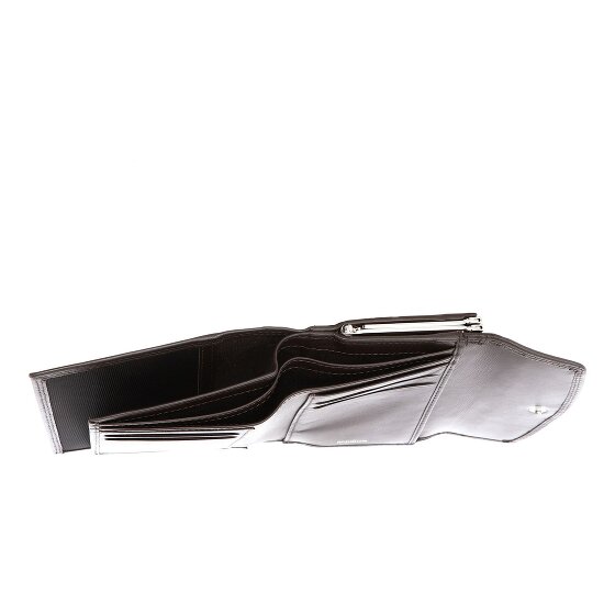 Golden Head Polo Porte-monnaie Protection RFID Cuir véritable 12 cm
