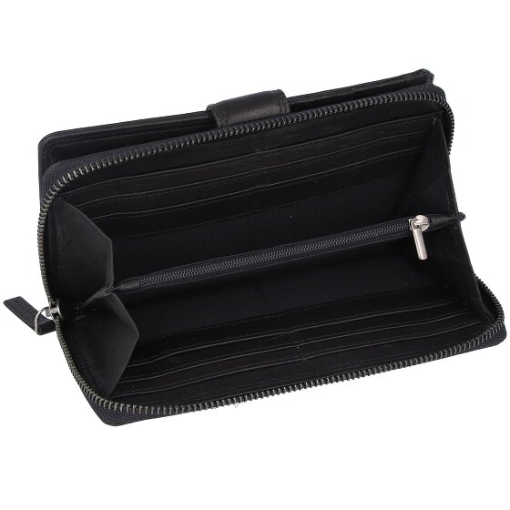 Jack Kinsky Porte-monnaie Brisbane cuir RFID 9,5 cm