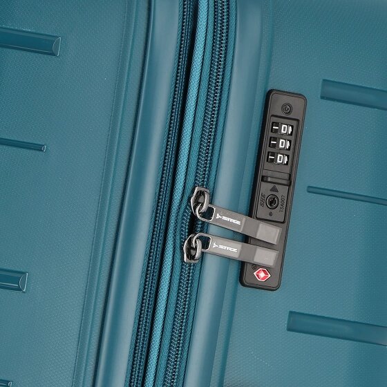 Polestream Strz by Asteroid 4 roulettes Trolley L 74 cm avec soufflet d'extension